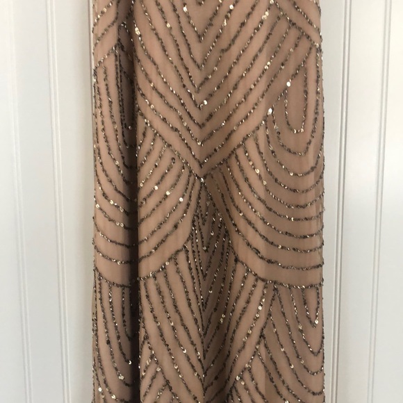 Adrianna Papell - Embellished Blouson Gown - Picture 5 of 12